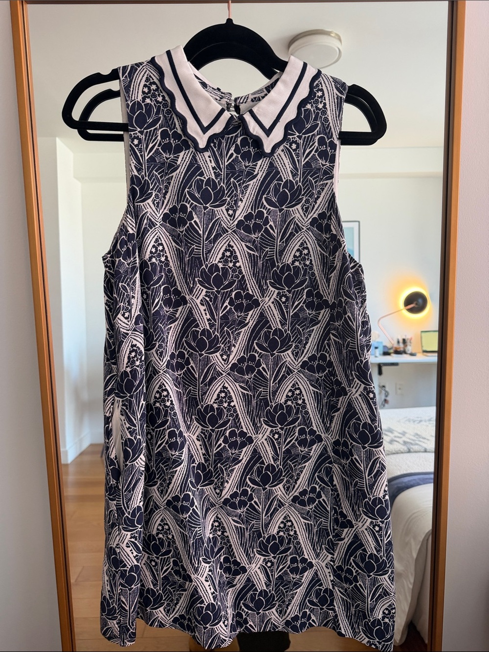 Maeve high neck sleeveless summer dress